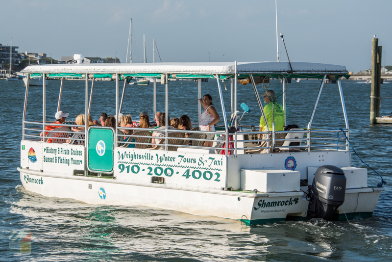 A boat tour operator in Wrightsville Beach