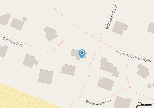 Ocean Views & Coastal Comfort on South Bald Head Island map location