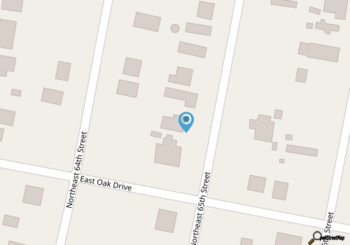 Seabright Surf Shack | Oak Island Beach Bungalow by Brunswick Vacation Rentals map location