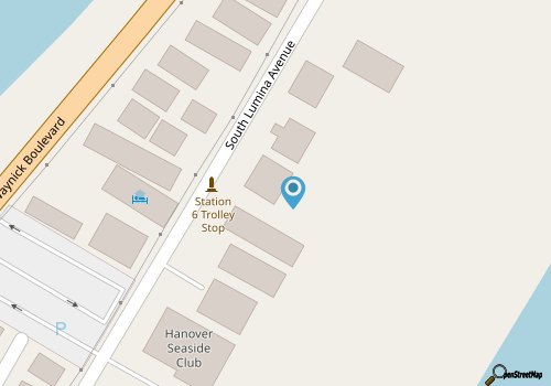 Well-kept oceanfront duplex with panoramic views map location