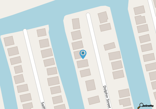 Waterfront home near the ocean with a balcony, central AC & washer/dryer map location