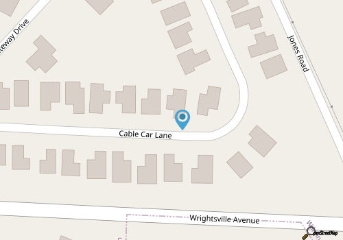 Coastal Gem near Wrightsville Beach, Golf & Dining map location