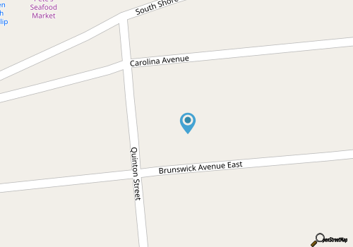 Oceanfront 4BR, 2BA Holden Beach retreat map location