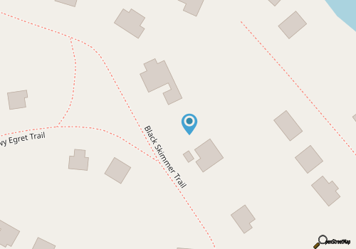 Brand NEW! 5 Bedroom home off South Bald Head map location