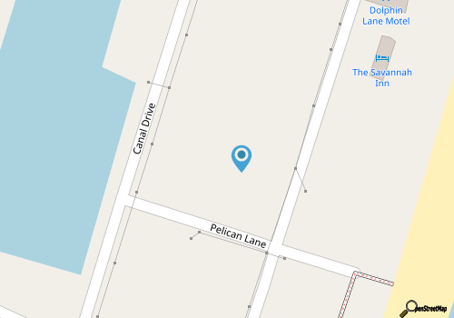 Cozy condo with ocean views by Carolina Beach Boardwalk map location