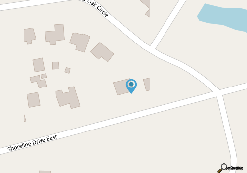 Family Beach House: 3 BR 5 twins - Dogs Welcome map location