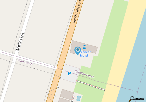 Oceaneer Hotel map location