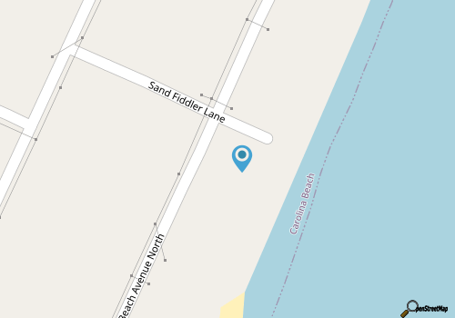 Sand Fiddler Surf and Sun - Oceanfront condo with private deck! map location