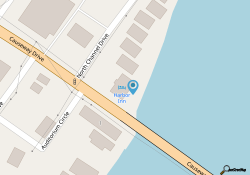 Harbor Inn 405 - Fantastic sound front condo with ocean views! map location