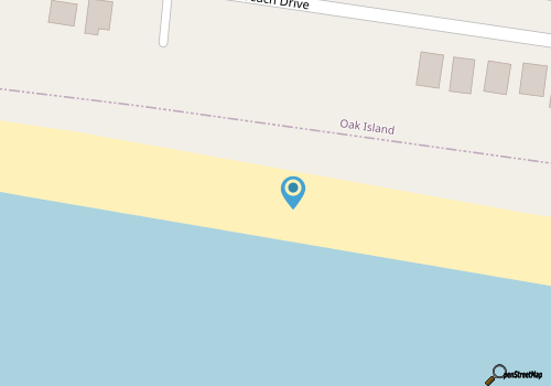 Beach Therapy: A cozy 3-bedroom retreat in Oak Island, perfect for family vacations! map location