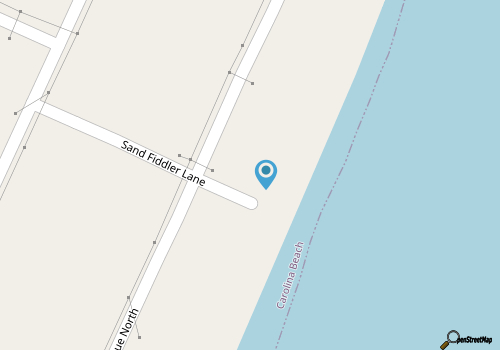 Ocean Front, Spacious, Dog Friendly End Unit, Best Views, Pools, near N End Pier map location