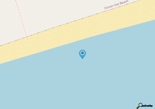 Johnson's Beach Cottage map location
