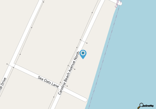 Sea Ya Soon - cozy, ocean-view condo in Carolina Beach-perfect for a relaxing co map location