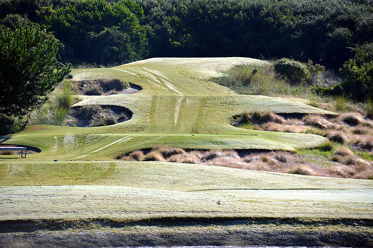 The Bald Head Country Club golf course is challenging