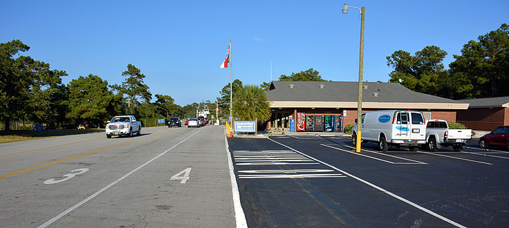 Fort Fisher ferry terminal