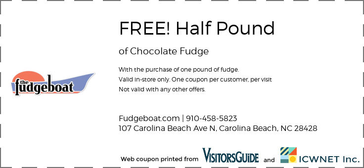 FREE! Half Pound of Chocolate Fudge