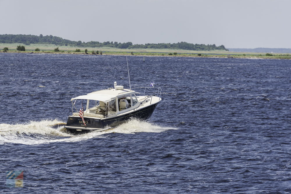 A boat on the Cape Fear River
