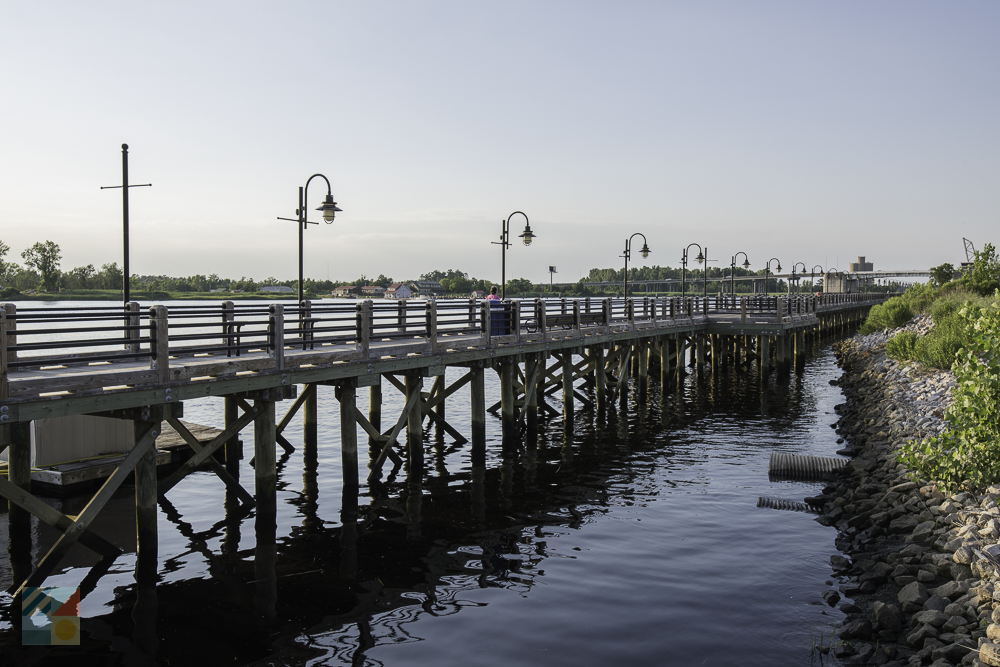 Wilmington Riverwalk on the Cape Fear River