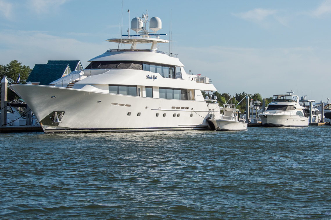 superyacht in wilmington nc