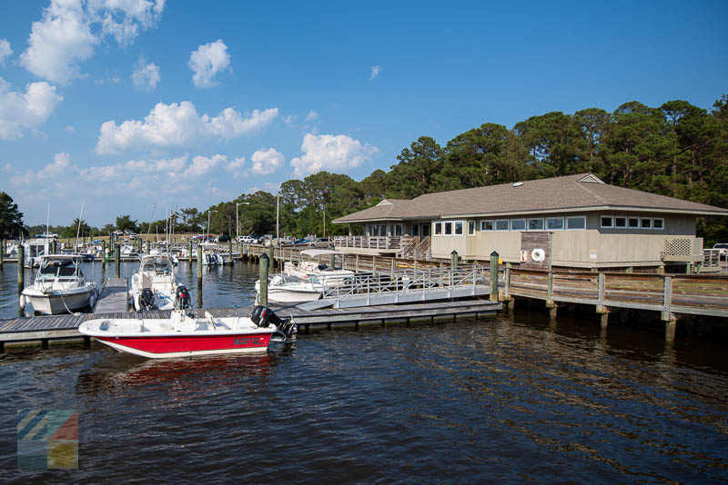 Carolina Beach State Park ramp and marina