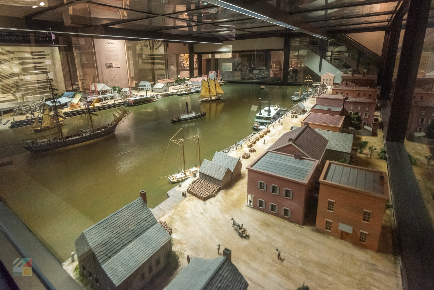 Cape Fear Museum civil war display
