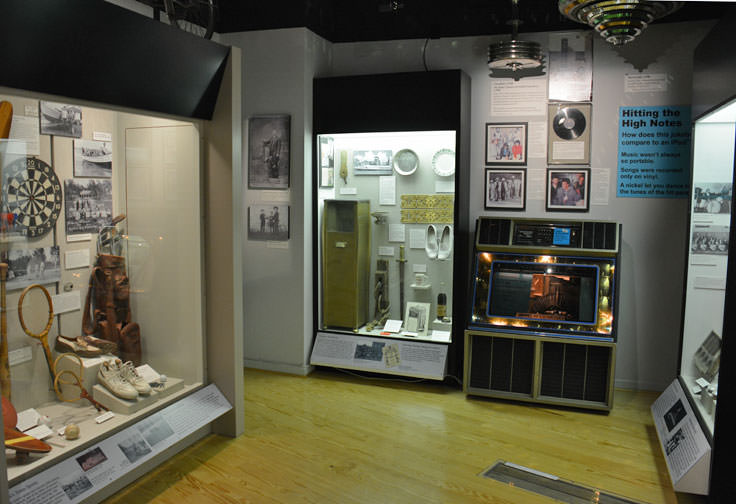 An exhibit at the Cape Fear Museum in Wilmington, NC