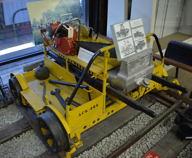 Exhibits at the Wilmington Railroad Museum