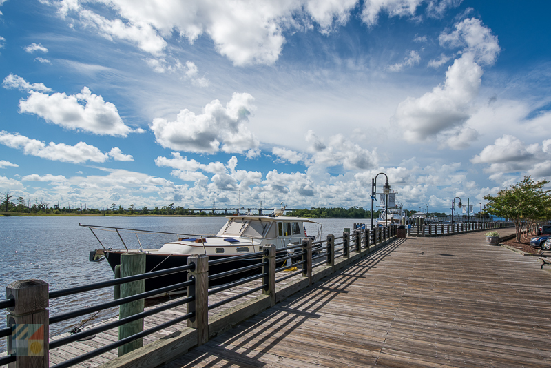 Riverfront in downtown Wilmington, NC