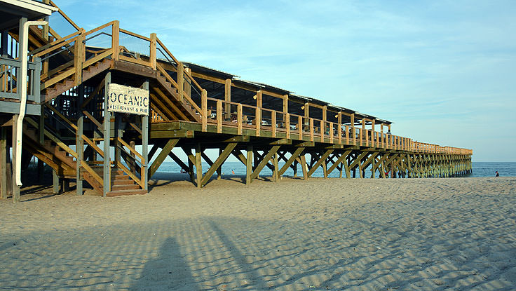 Oceanic Pier in Wrightsville Beach