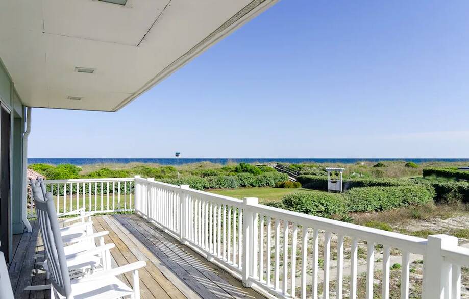 Nearly oceanfront... Vacation rental home in Wrightsville Beach, NC
