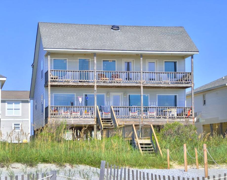 6 BR HOME ON HOLDEN... Vacation rental home in Holden Beach, NC