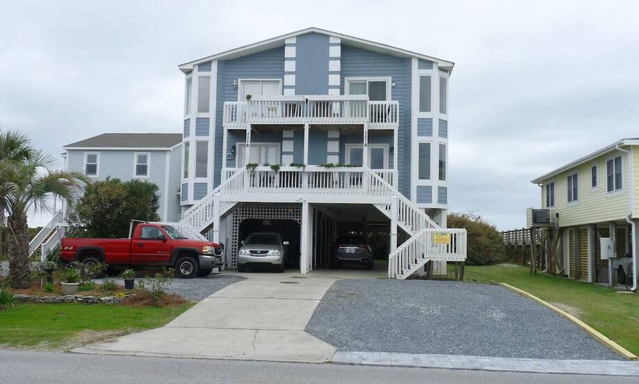 A SITE FOR SHORE... Vacation rental home in Holden Beach, NC settings