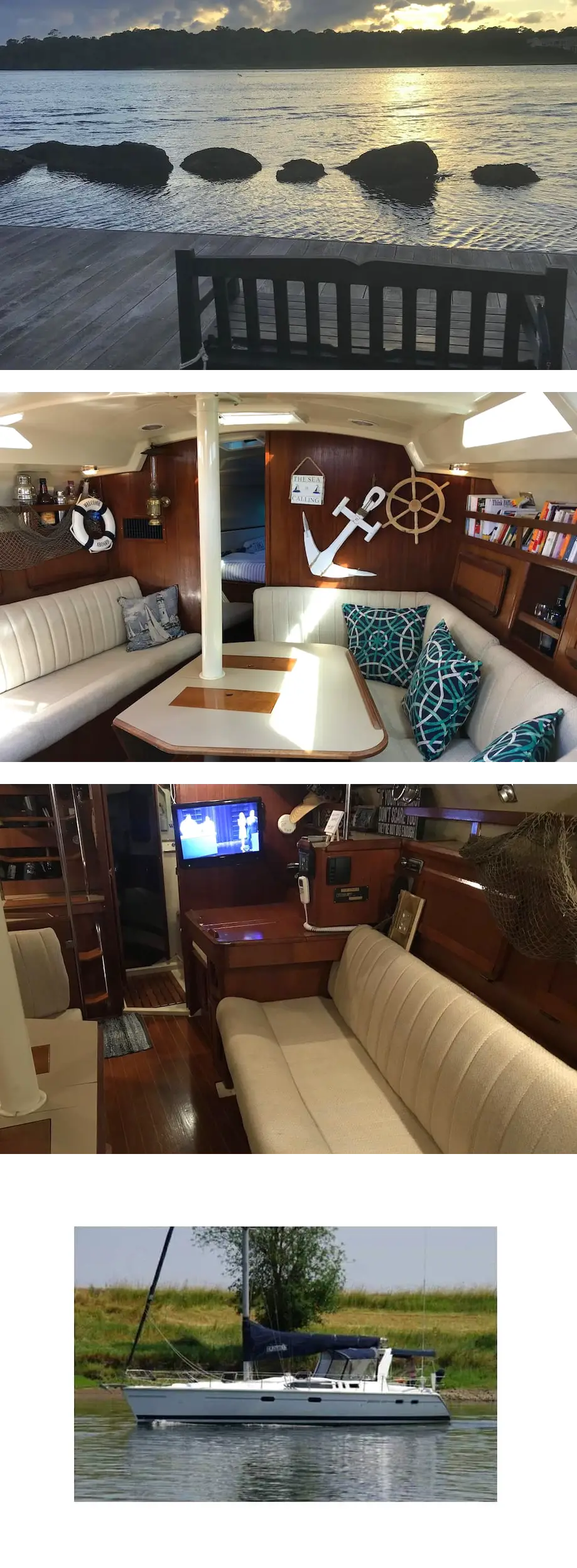 Stay Aboard Our 40 ft Sailing Yacht w/ 2...