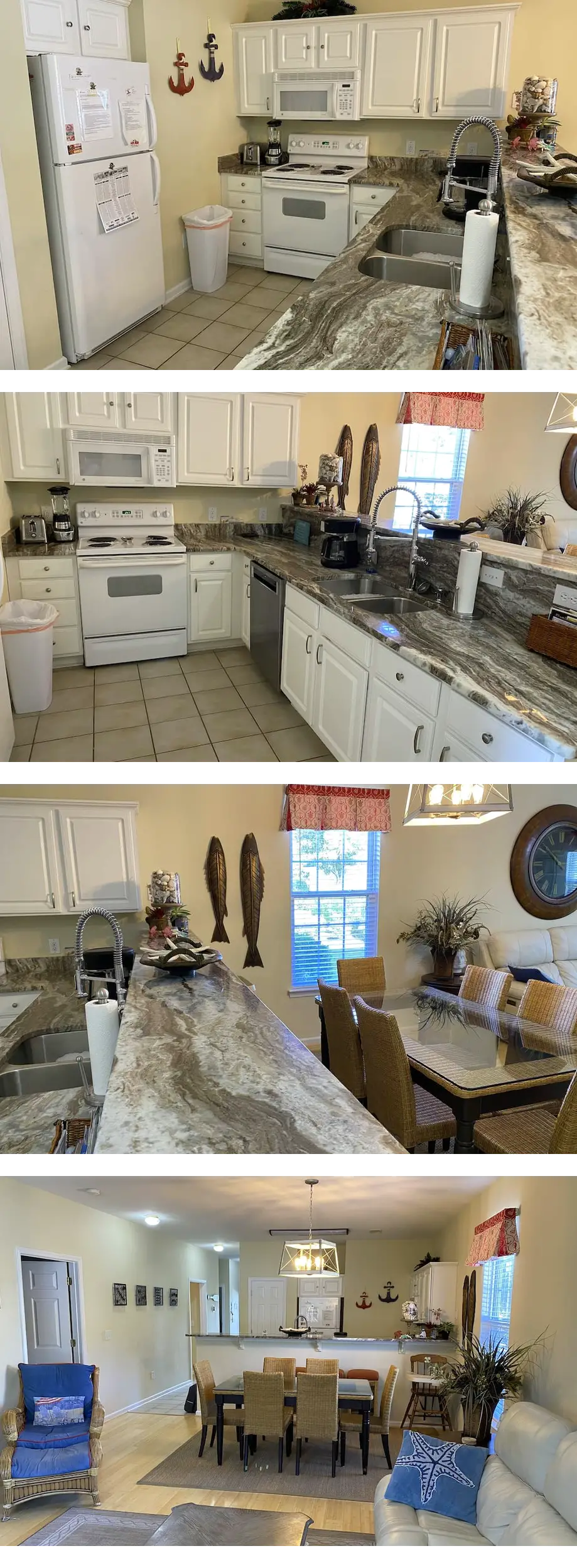 Updated ground-level 3 BR/2 BA condo bes...