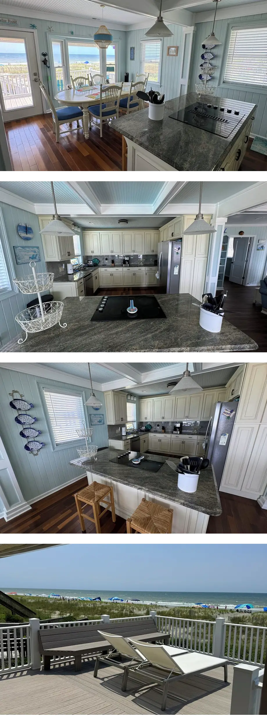 Gorgeous oceanfront Beach Cottage. 4 BR/...