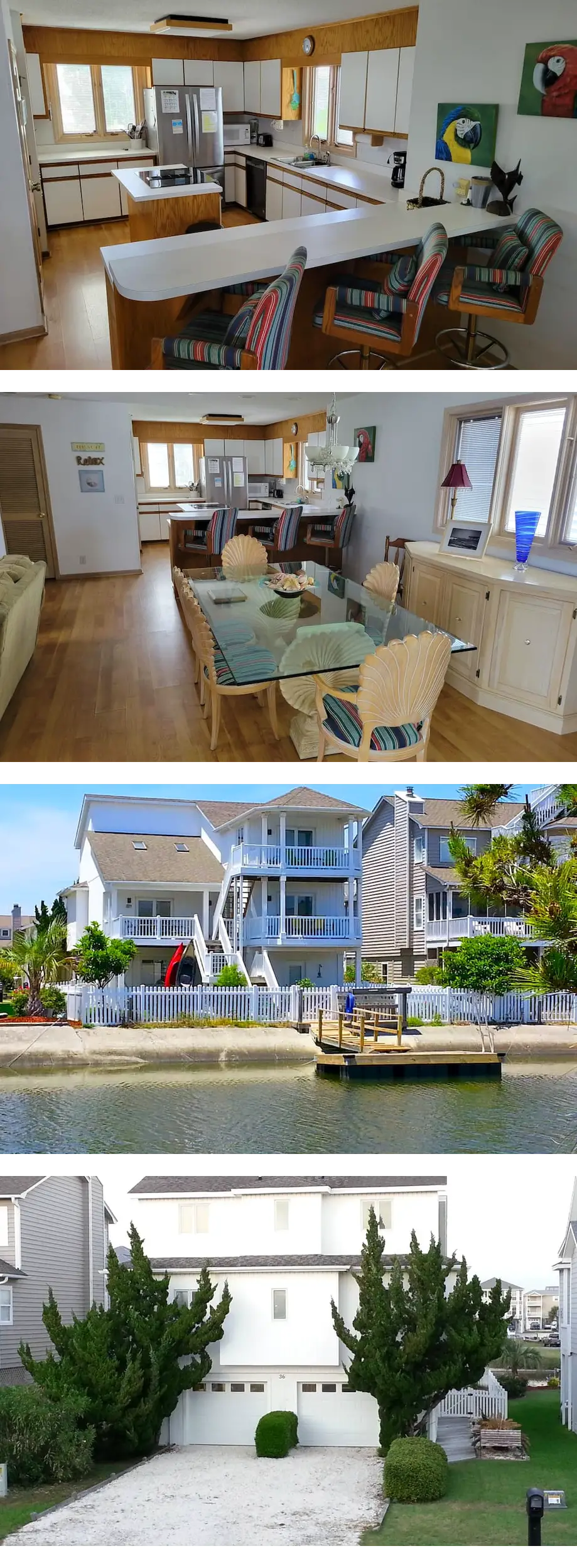 4bd Canal Front home with an Elevator, d...