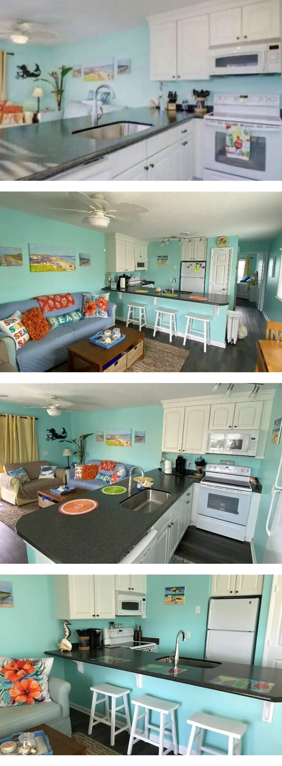Bright end unit, Ocean Views, 1st floor,...