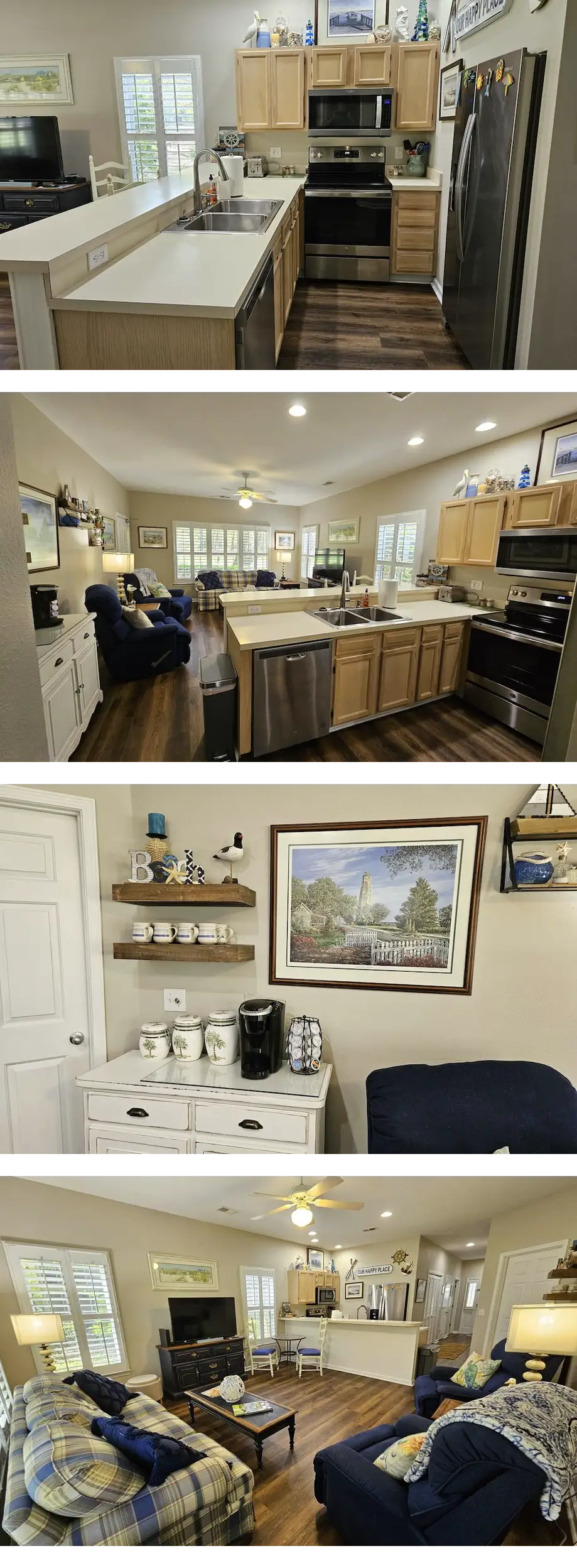 1st Floor, 2 BR, 2 Bath Sunset Beach 5 m...