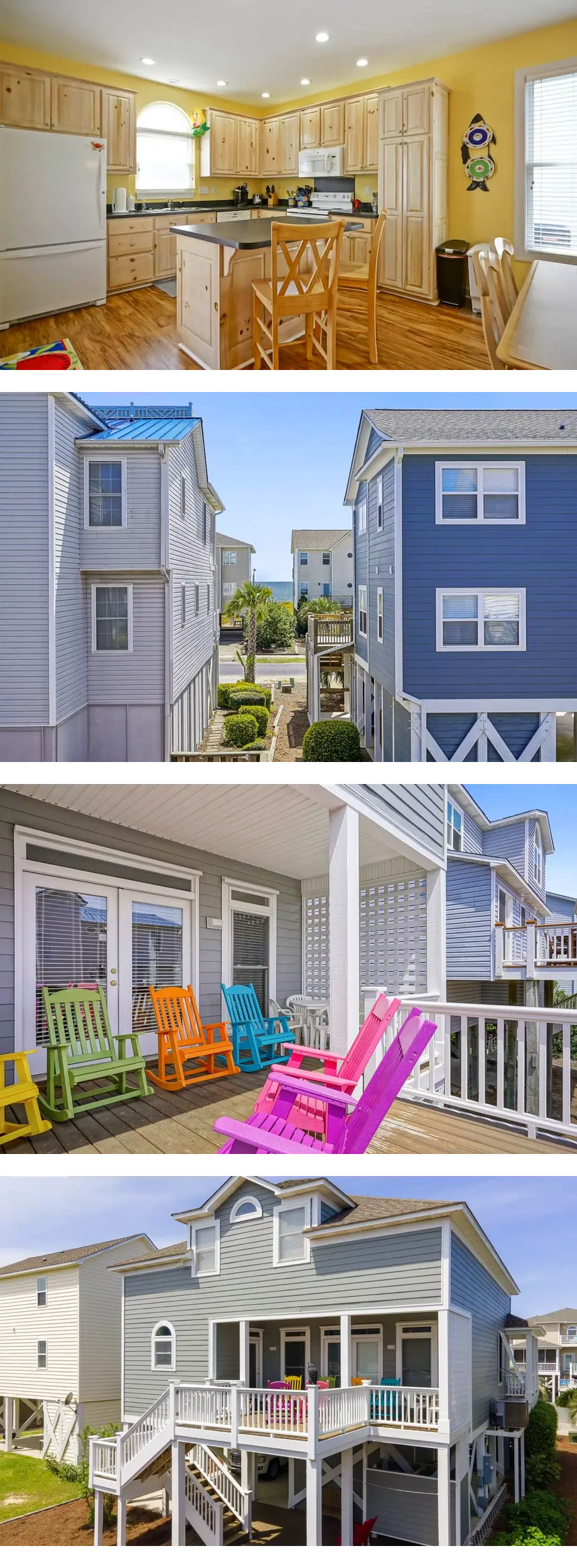 4BR beach getaway steps away from the be...