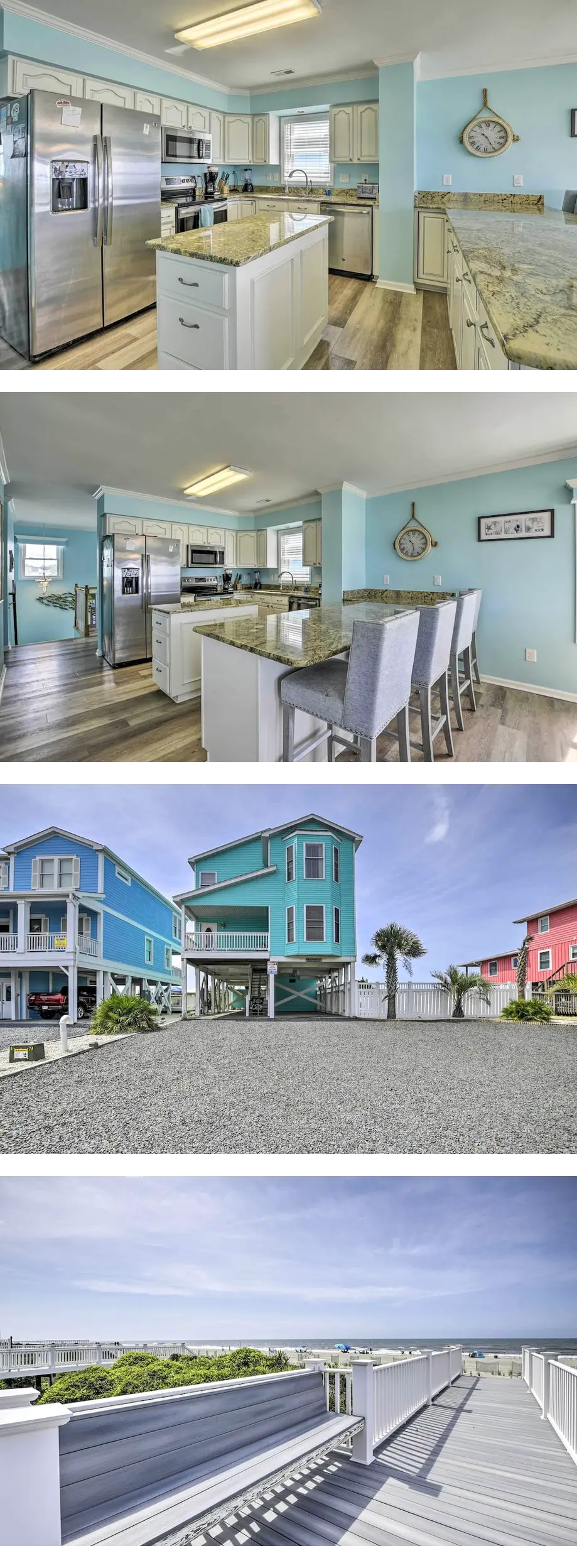 Large-Group Getaway - Beachfront Home w/...