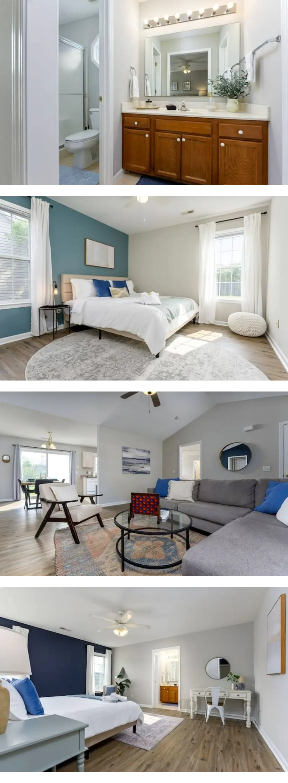 The Coastal Experience w\/King Beds, Gar...