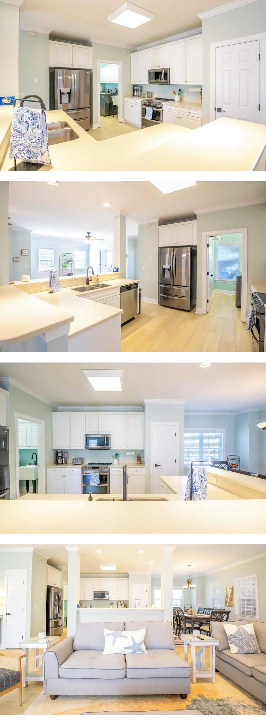 Coastal Comfort - 4BR Beach Getaway w/ Public Boat Access & Modern Perks