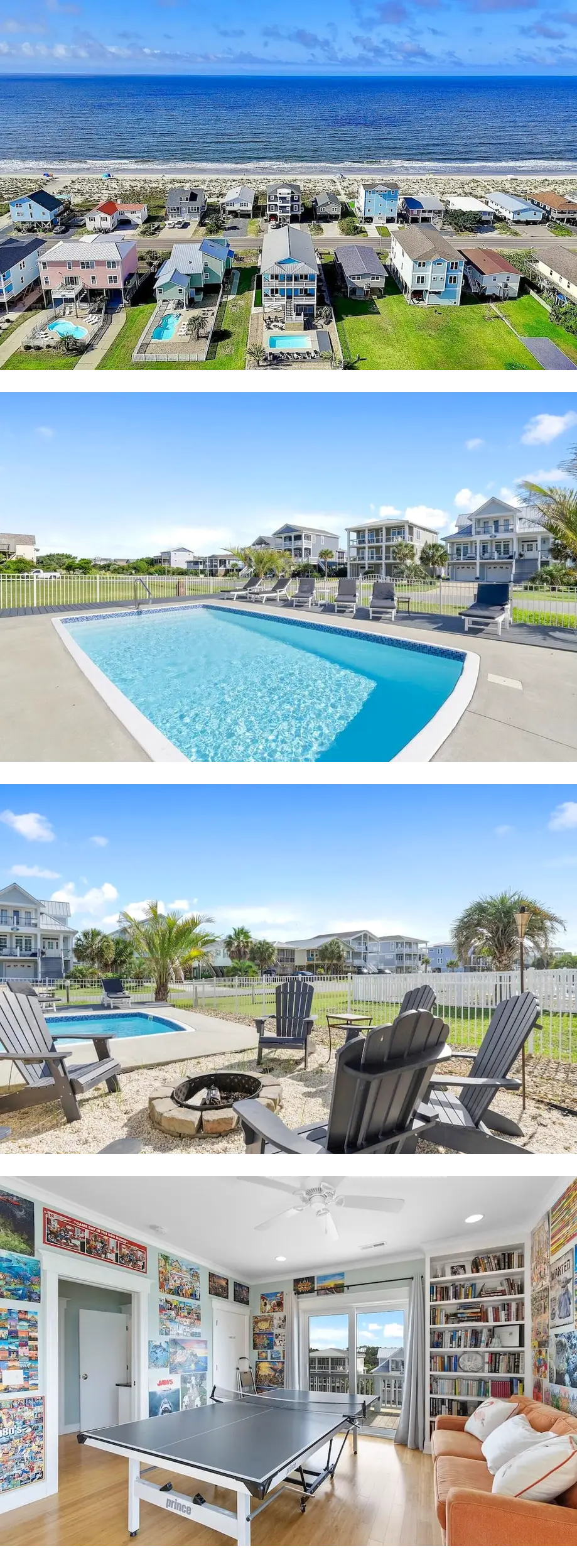 5BR/4BA House,2nd Row,Ocean Views,Pool,E...