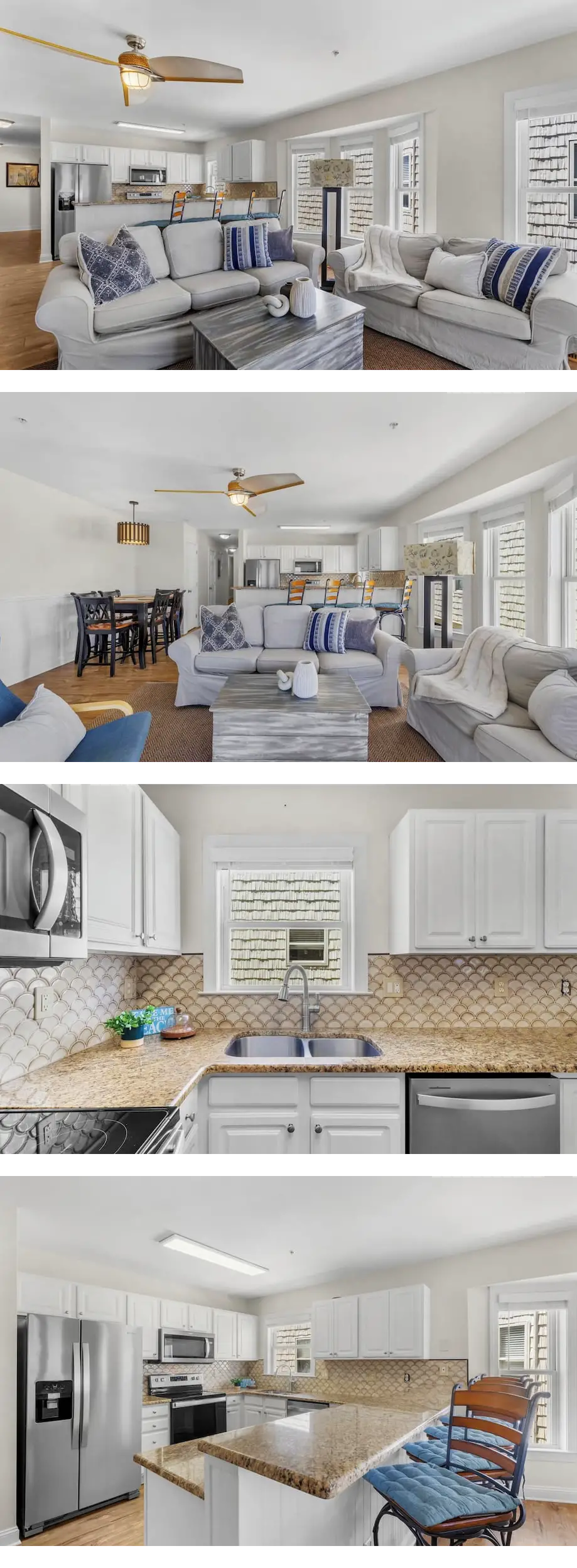 Ocean Views 3BR | Walk to Pier Dining & ...