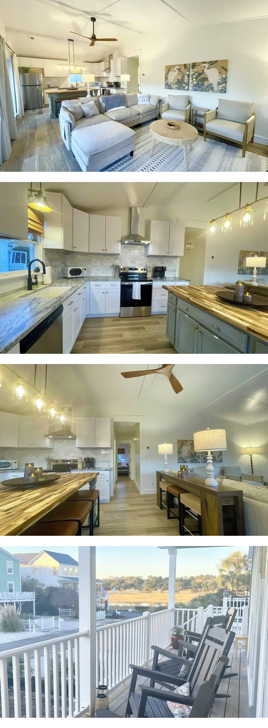 Updated 2BR Beach Cottage w/ Marsh Views...