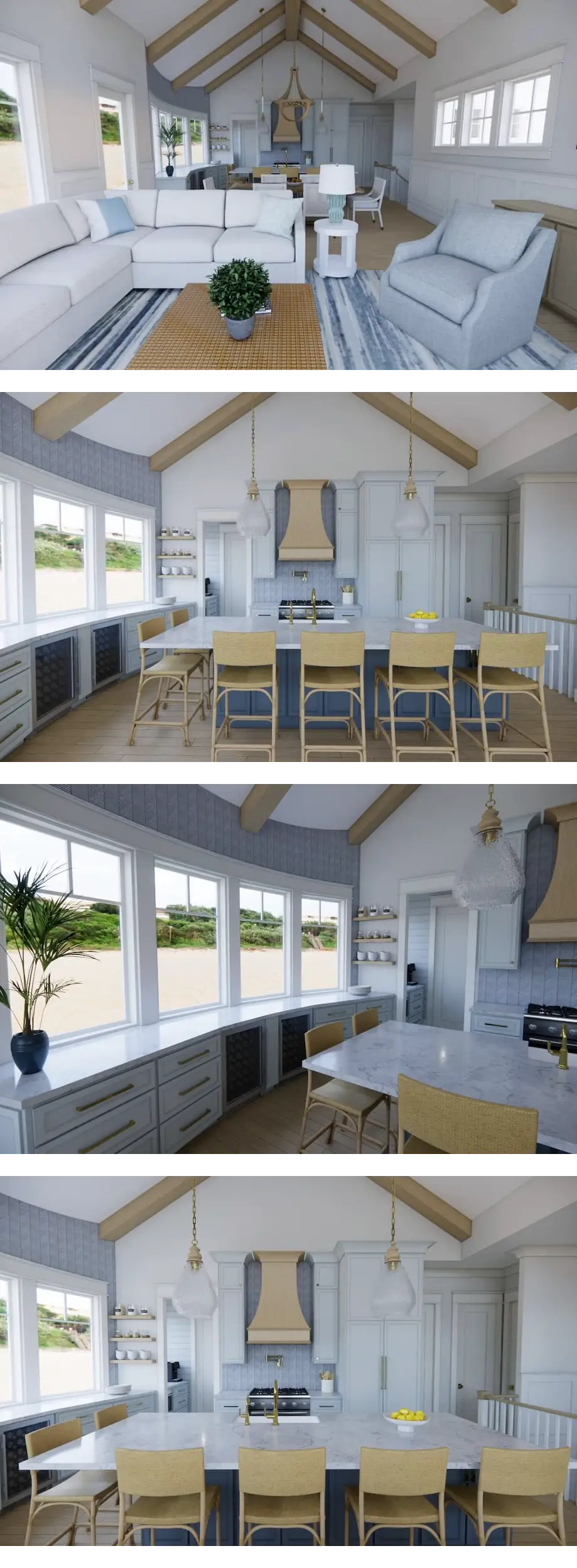 After Dune Delight sits on ocean panoram...