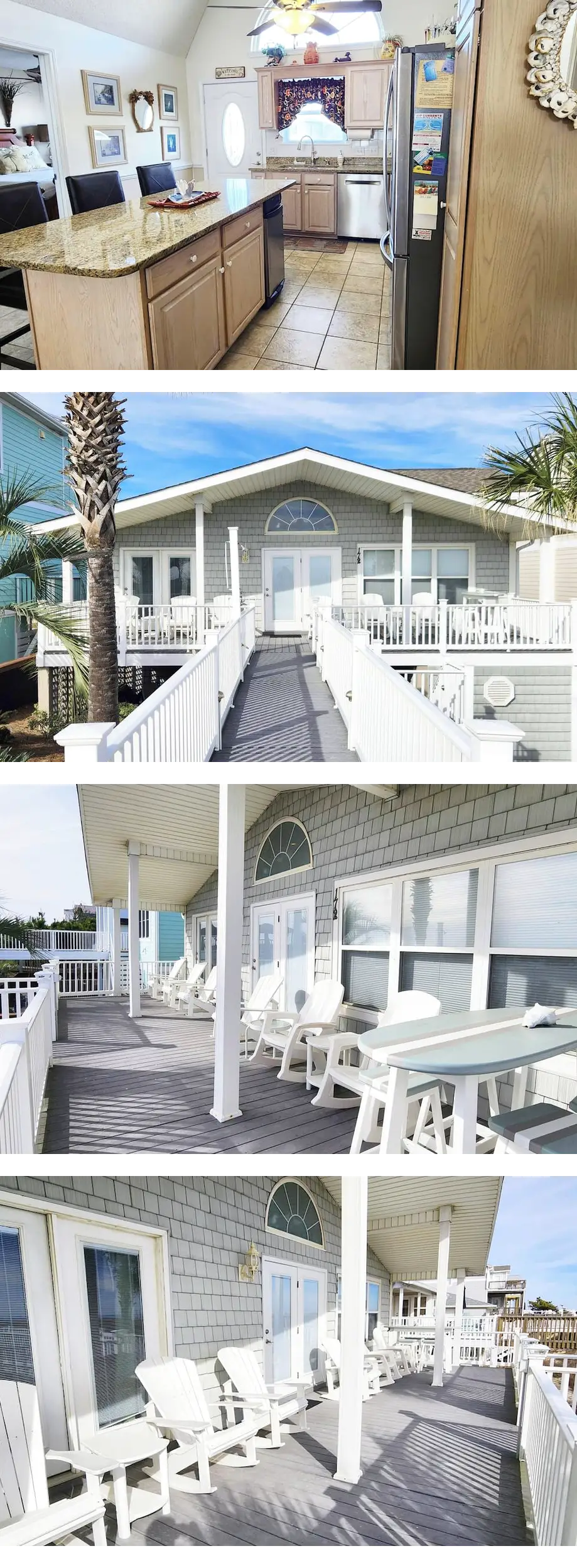 5 Bedrooms Oceanfront Beach House for 10