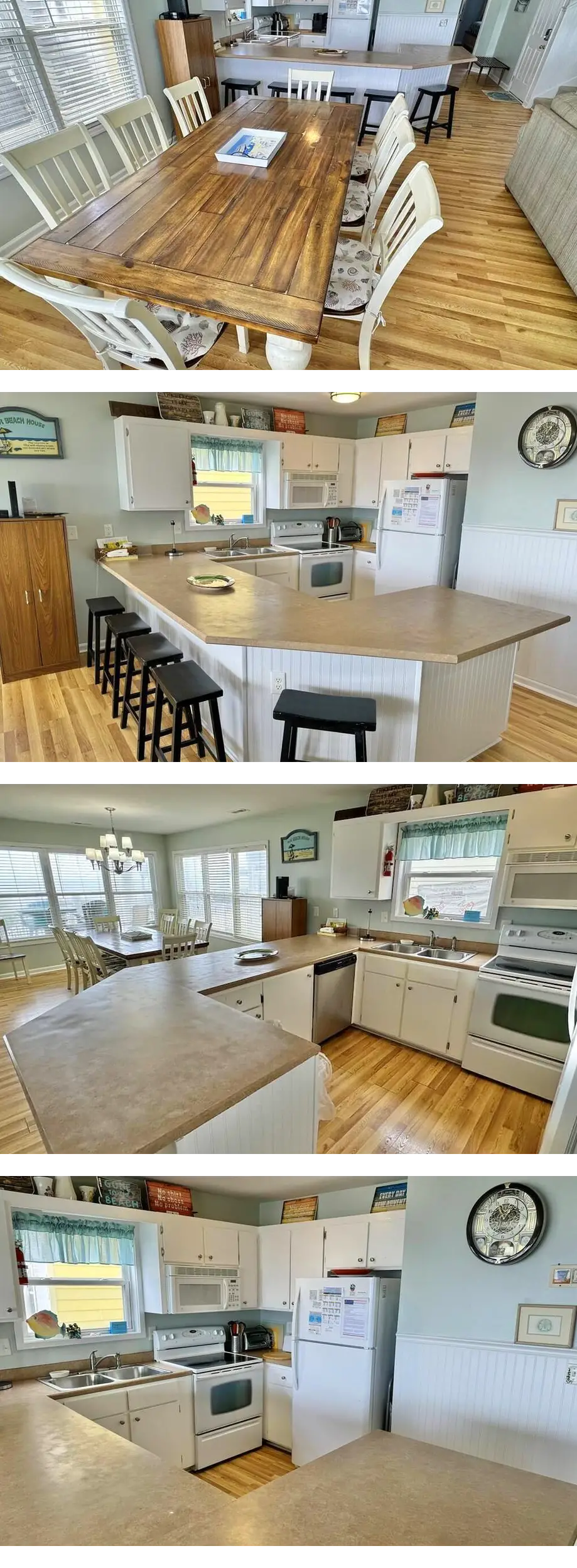 Oceanfront 6 bedroom duplex, shared pool