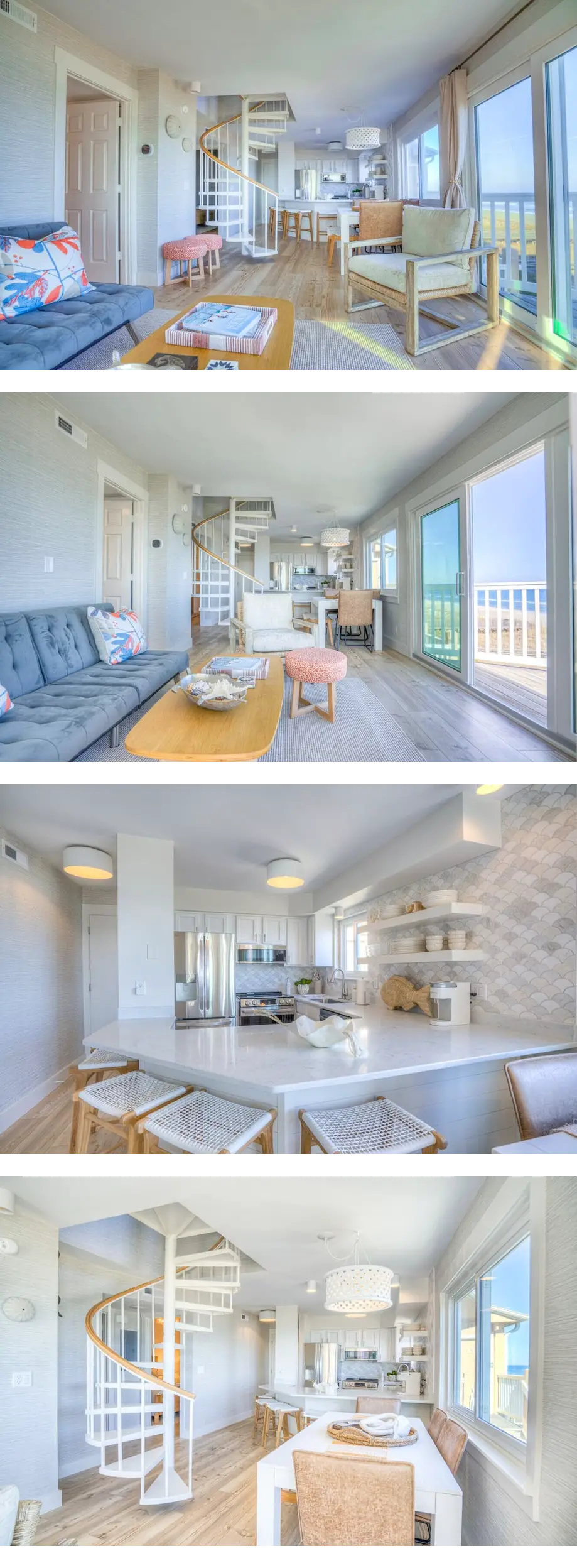 Sun drenched panoramic ocean views 3 kin...