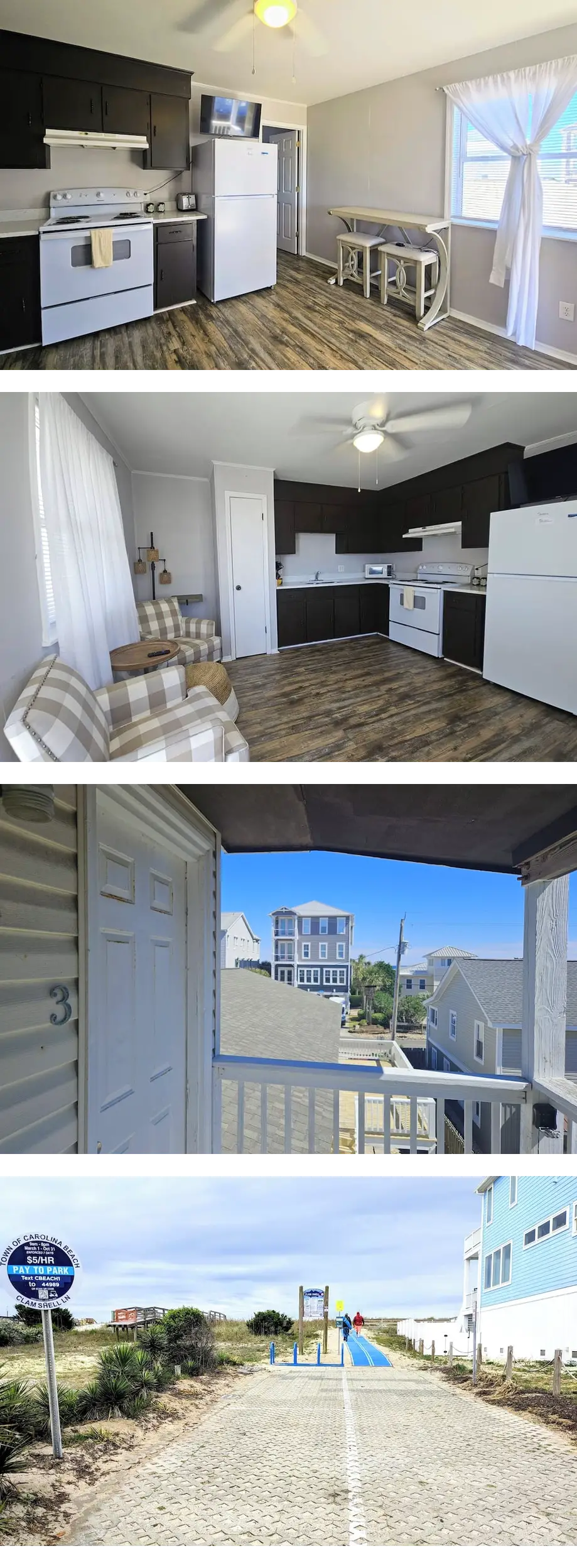 2nd Row Carolina Beach Cozy 1-bedroom ap...